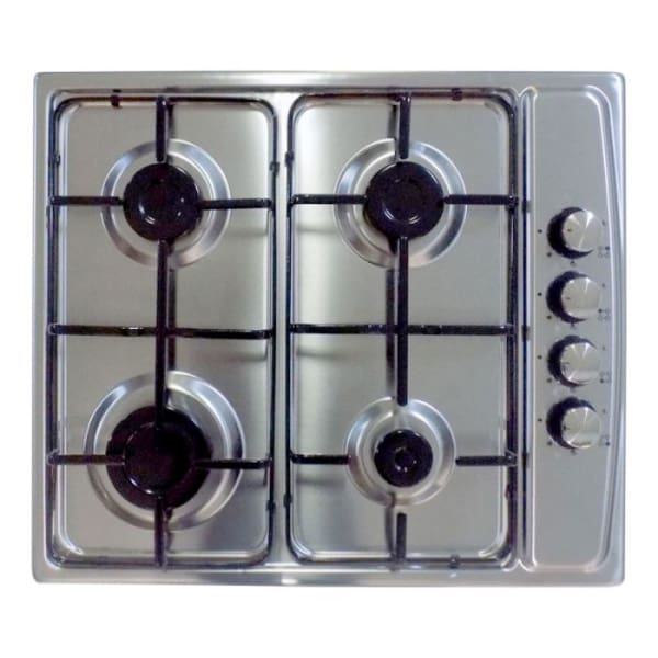 Plaque à gaz AUXSTAR 4 Feux Inox Fonte Plaque à gaz AUXSTAR 4 Feux Inox Fonte